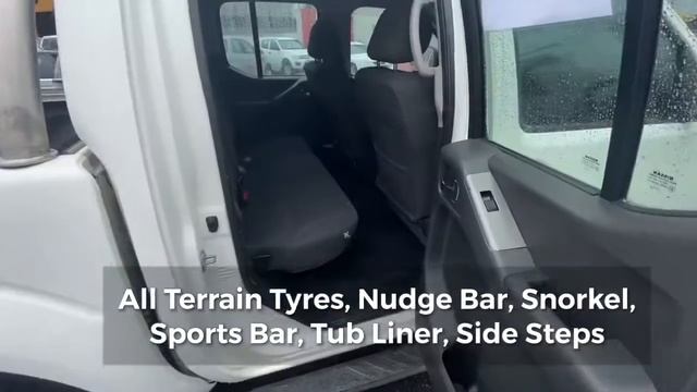 2007 Nissan Navara D40 ST-X (4x4) White 6 Speed Manual Dual Cab Pick-up смотреть онлайн