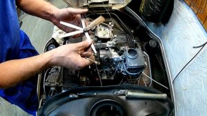 Лифан 20 на Тайге.   Регулировка клапанов