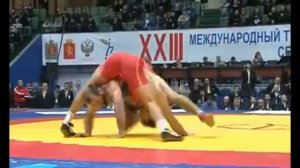 Адам Сайтиев (чеч) vs Аниуар Гедуев (кбр) красивый бросок