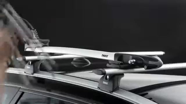 Крепление для велосипедов на крышу авто Thule Sprint XT смотреть онлайн