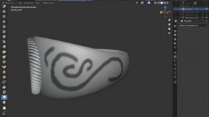 Создаём перстень в Blender 3d