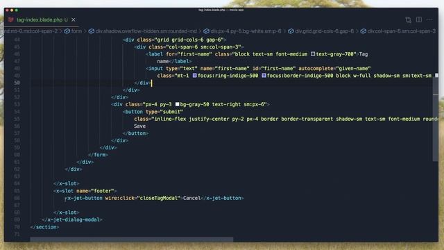 Laravel Livewire Tutorial Create Movie Website #9 Create Tags with Modal
