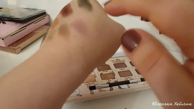Влог: Моя коллекция теней + свотчи.