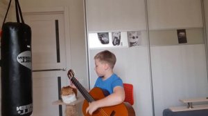 А муха тоже вертолёт песня на гитаре.