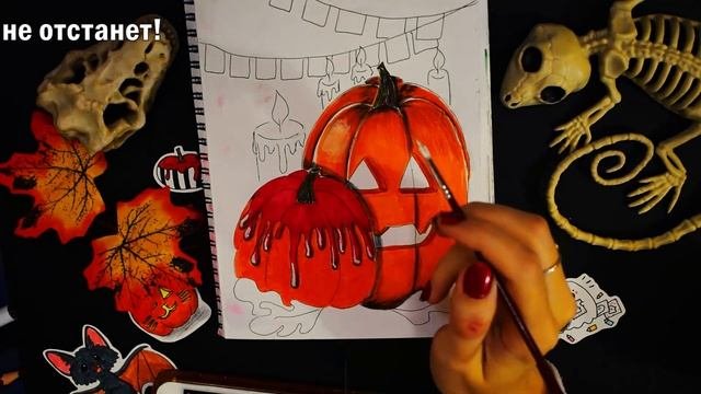 ? МОЙ ДРУГ ОЗВУЧИВАЕТ ЖУТКИЙ РИСУНОК НА ХЭЛЛОУИН ? DIY ИДЕЯ ДЛЯ ЛД НА ХЭЛЛОУИН СВОИМИ РУКАМИ