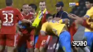 Самые жесткие драки на футбольном поле Cruel fights in soccer