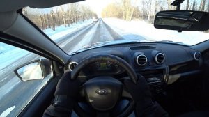 ЕДУ НА СВОЕЙ ЛАДЕ ГРАНТЕ - ВИД ОТ ПЕРВОГО ЛИЦА