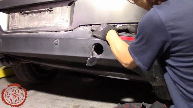 VW Tiguan Replacing the Reversing lights 12V W16W (大众途观倒车灯更换) смотреть онлайн