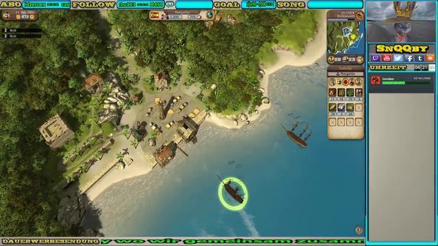 Port Royal 3 - SnQQby Live Let's Play - Singleplay - Das Duckeys Imperium mit allen Städten #014 смотреть онлайн