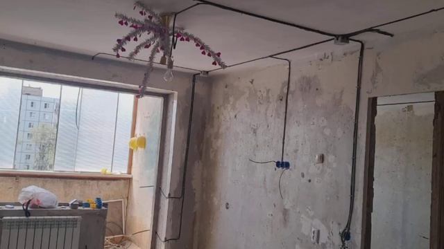 Разводка электрика и штукатурка стен в Самаре /Данила-строй. тел: 89171193443 смотреть онлайн