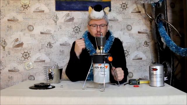 Газовый обогреватель Kovea Table Heater KH 1009. Греет от души. смотреть онлайн