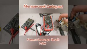 Ремонт блендера Bosch 750w