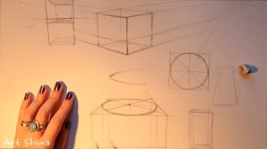 Основы ПЕРСПЕКТИВЫ в Рисунке Карандашом - Учимся Рисовать КАРАНДАШОМ