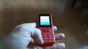 Мобильник Philips e106 включение