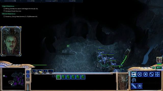 StarCraft 2 - Mission: Whispers of Doom (Brutal, no damage, all Hatcheries, all Stalkers survived) смотреть онлайн