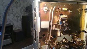 AKAI GX 635D Ремонт Демонтаж механических узлов