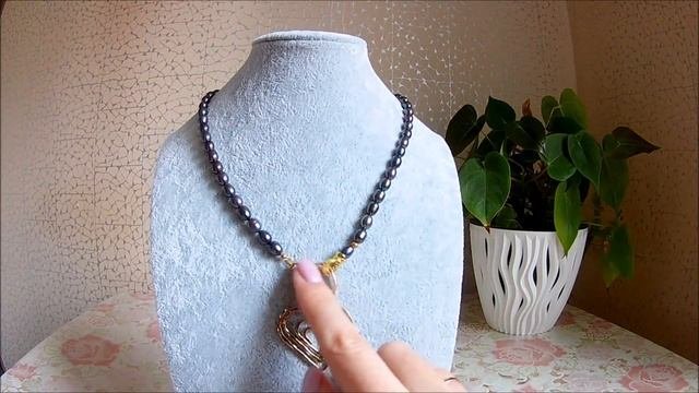 Авторские украшения.  Украшения из натурального жемчуга