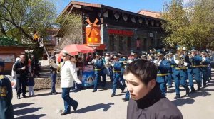 Оркестр ,День победы Петропавловск 09.05.16