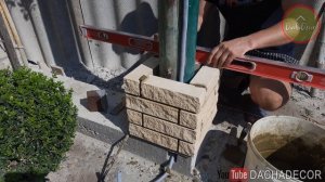 Кладка столбов из кирпича своими руками