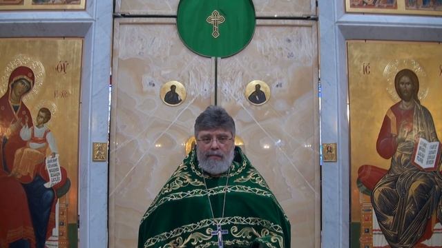 Слово перед причастием 12 апреля 2020 г. Вход Господень в Иерусалим. смотреть онлайн