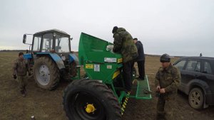 Посев семян, работа в поле! Сеялка СЗУ 3.6 Harvest (СЗ 3.6) Высев пшеницы, отзывы фермеров