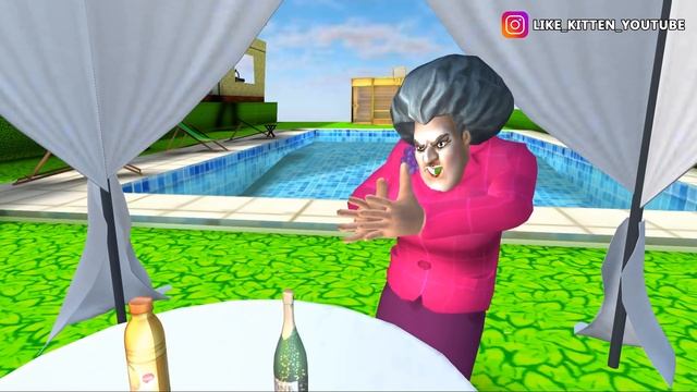 ? Самый КРУТОЙ ПРАНК над Злой Училкой Мисс Ти Scary Teacher 3D ДЕЛАЮ КОНЦОВКУ против КОТЁНОК ЛАЙК смотреть онлайн