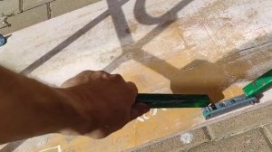 Раскладной самодельный верстак из старой парты