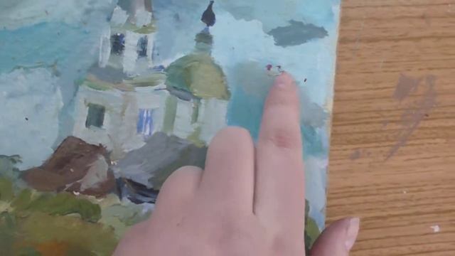 Мои этюды маслом на пленере. Природные пейзажи нарисованные с натуры на улице смотреть онлайн