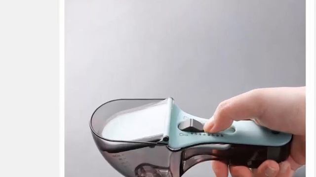 Регулируемая мерная ложка, для молока, приправ, муки со шкалой смотреть онлайн