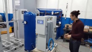 Получение азота на генераторе короткоцикловой адсорбции