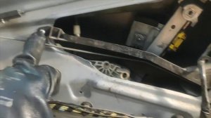 Пежо 607.  Замена моторчика переднего стеклоподъёмника.