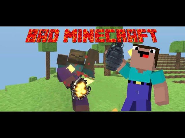 Bad Minecraft #minecraft #minecrafttexturepack #minecrafmods #minecraftvideo #майнкрафтмод