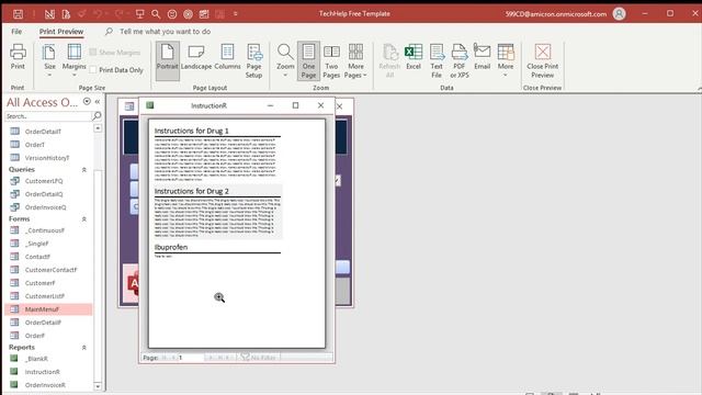 How To Create, Manage, and Print Documents with Microsoft Access. Scan or Select from a Combo Box. смотреть онлайн