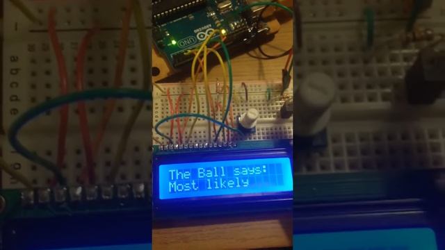 Magic 8 Ball LCD