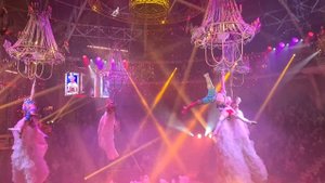 Выступление Королевского цирка Гии Эрадзе в г.Симферополе 28.01.2023 г. Начало шоу.