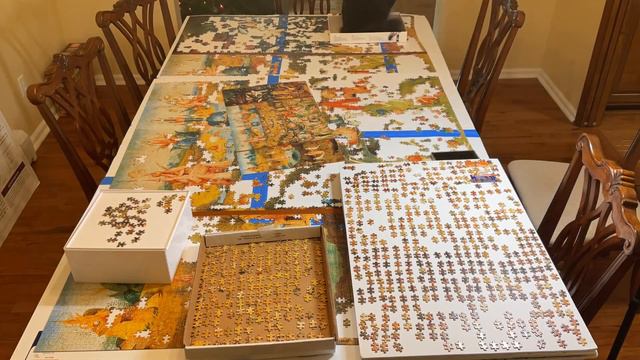 Educa Garden of Earthly Delights 9000 Puzzle Days 38-41 смотреть онлайн