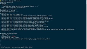 Using the HPE CSI Driver for Kubernetes with HPE Primera