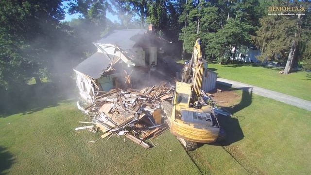 Снос домов в Санкт-Петербурге | ДемонтажСПб смотреть онлайн