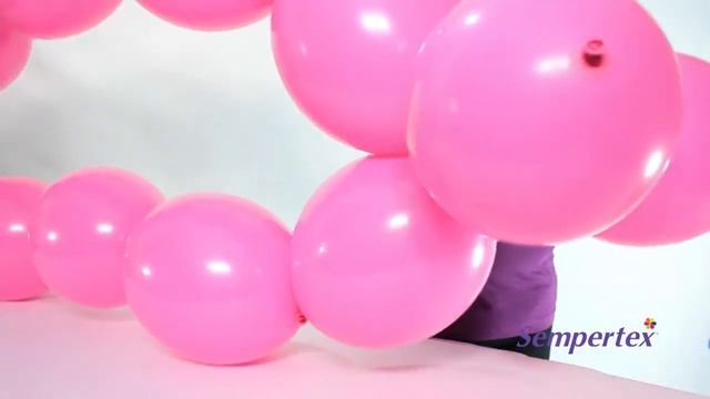 Сетка из воздушных шаров Линколун Sempertex смотреть онлайн