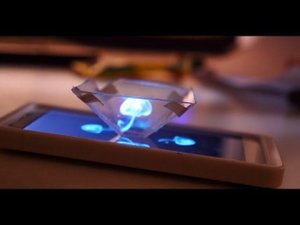 Голографическая 3D пирамида!