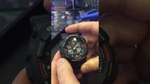Настройка стрелок Casio GA 100