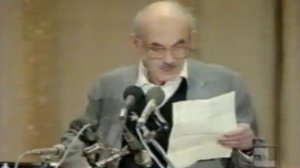 Булат Окуджава в Центральном Доме Литераторов, 1992