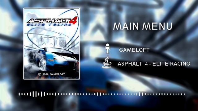 Asphalt 4 Elite Racing OST (JAVA) - Main Menu смотреть онлайн