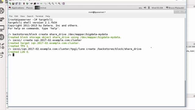 RHCA (EX436) - Module 1.3 - Configuring an iSCSCI target смотреть онлайн