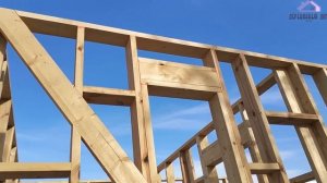 Каркасный дом Хайтек часть 2 я