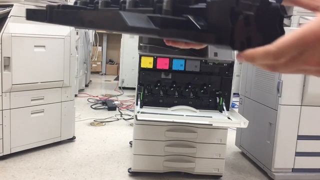 Sharp Waste Toner Collector/Container Empty and Reset