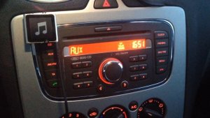 AUX в Форд Фокус 2/Ford Focus 2 6000 CD