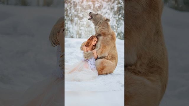 МакSим переплюнула всех и устроила экстремальную фотосессию с медведем!