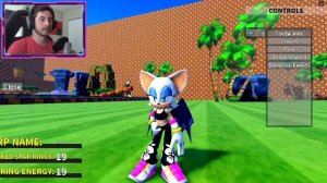 How to get RIDERS ROUGE EVENT BADGE + MORPH in SONIC RP+ (ALPHA) ROBLOX