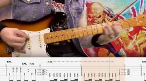 Iron Maiden - The Trooper - Guitar Tab | Lesson | Cover | Tutorial